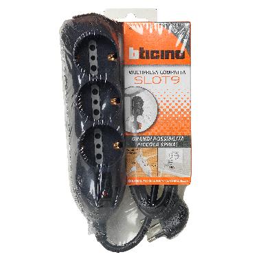 Mult-SLOT9 6+3 prese,sp.10A+int aut grigia product photo Photo 03 3XL