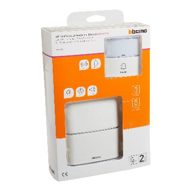 KIT CAMPANELLO SENZA FILI BIANCO ADVANCED product photo Photo 05 3XL