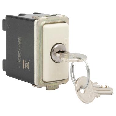 Magic - interruttore 2P 10A con chiave product photo Photo 04 3XL