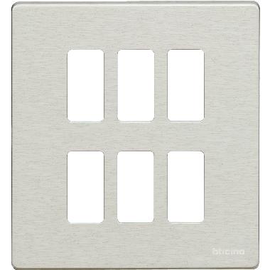 Magic - placca 3+3P alluminio product photo Photo 01 3XL