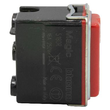 Magic - presa bipasso 2P+T 10/16A rossa product photo Photo 04 3XL