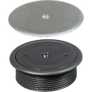 Sottopavimento - tappo disco acciaio ispez product photo Photo 02 3XL