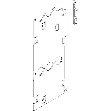 Mas - piastra att fissi post M250 mgt product photo Photo 02 3XL