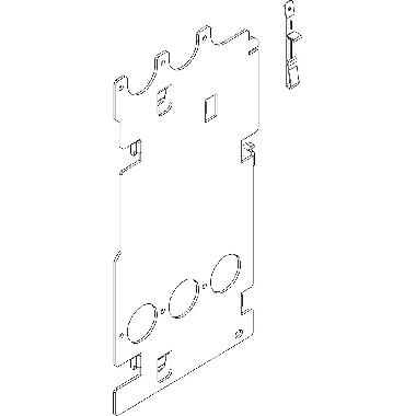 Mas - piastra att fissi post M630 mgt product photo Photo 01 3XL