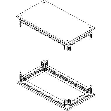 Mas HDX - base testa pann aperto 350x600mm product photo Photo 01 3XL