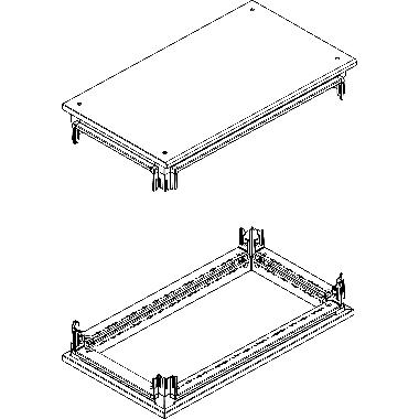 Mas HDX - base testa pann aperto 600x350mm product photo Photo 01 3XL