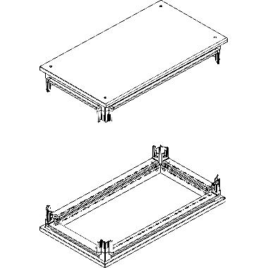 Mas HDX - base testa pann aperto 850x600mm product photo Photo 02 3XL