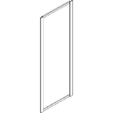 Mas HDX - set profilati x fronte 600x1800 product photo Photo 02 3XL