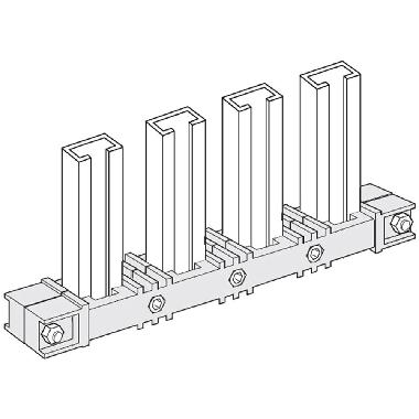 Mas HDX - portasbarre di base 1 sb/fase product photo Photo 01 3XL