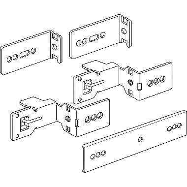 Mas - coppia supporti per canaline l=800 product photo Photo 02 3XL