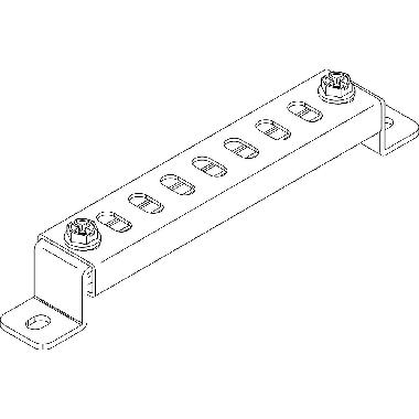 Mas - traversa fissaggio cavi orizz L=250 product photo Photo 02 3XL