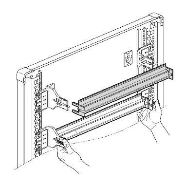 MAS - Guida DIN 2 posizioni L=400mm product photo Photo 02 3XL