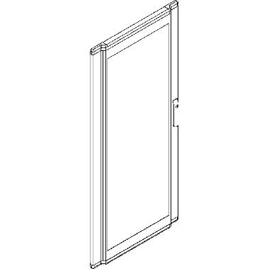Mas LDX - porta bombata vetro 600x1600 product photo Photo 01 3XL