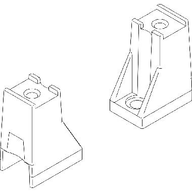 Mas - supporti barra x morsetti per SDX-P product photo Photo 02 3XL