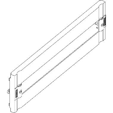 Mas SDX - pannello DIN plastica h=150mm product photo Photo 01 3XL