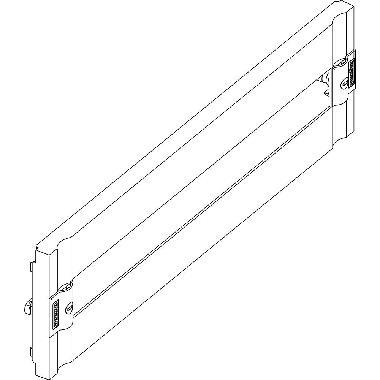 Mas SDX - pannello DIN plastica h=200mm product photo Photo 01 3XL