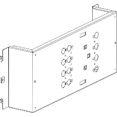 Mas - piastra megatiker M250 orizz L=600mm product photo Photo 01 3XL