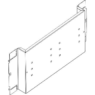 Mas - piastra M400-630 orizzantale L=600 product photo Photo 02 3XL