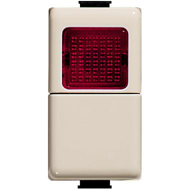 Matix magic - pulsante 1P NO spia rossa product photo Photo 02 3XL