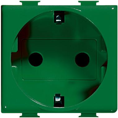Matix magic - presa schuko 2P+T verde product photo Photo 02 3XL