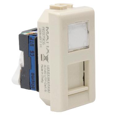 Btnet - matix avorio RJ45 toolless UTP cat6 product photo Photo 04 3XL