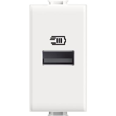 MATIX - Caricatore USB tipo A 1m bianco product photo Photo 02 3XL