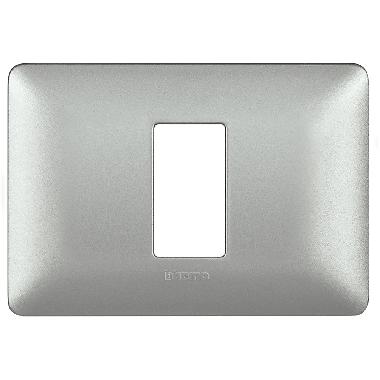 Matix - placca modulo 503 1p silver product photo Photo 01 3XL