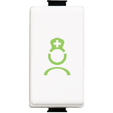 CM - Pulsante presenza WC 1P NC Matix AB product photo Photo 02 3XL