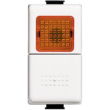 Matix - pulsante 1P NO spia arancio product photo Photo 01 3XL