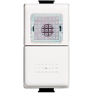 Matix - pulsante 1P NO spia bianca product photo Photo 02 3XL