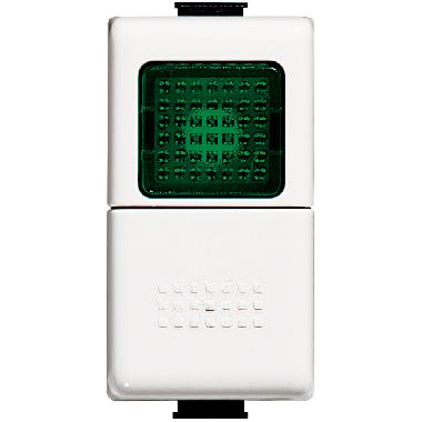 Matix - pulsante 1P NO spia verde product photo Photo 01 3XL