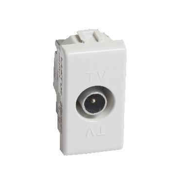 Matix - Presa TV diretta 1M bianco product photo Photo 02 3XL