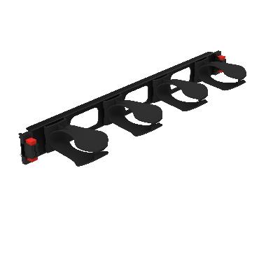 Btnet - pannello passacavi 1U quick fix product photo Photo 01 3XL