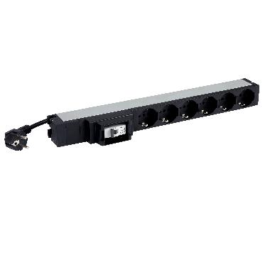 btnet - PDU 19' 6 prese con magnetotermico product photo Photo 02 3XL