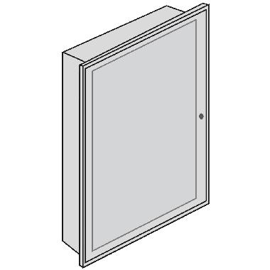 Btdin - quadro da incasso lamiera 96 DIN product photo Photo 01 3XL