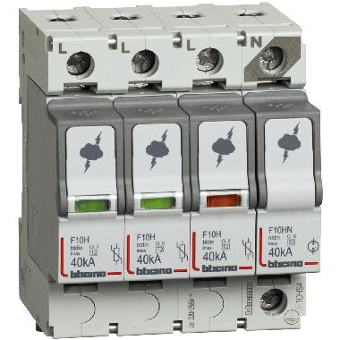 Btdin - SPD T2 40KA 3P+N NR product photo Photo 01 3XL