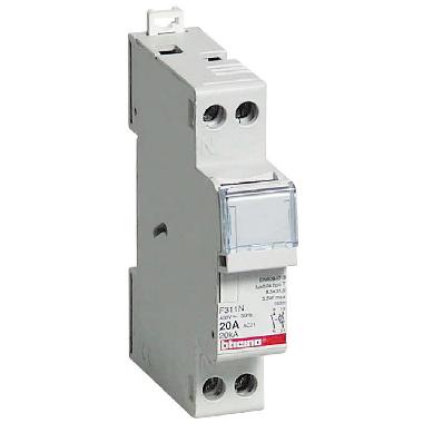 Btdin - portafusibile sezionabile 1P+N 20A product photo Photo 01 3XL