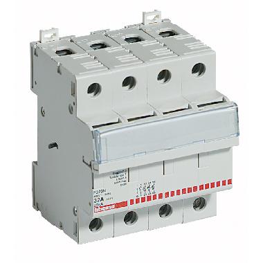 Btdin - portafusibile sezionabile 3P+N 32A product photo Photo 01 3XL