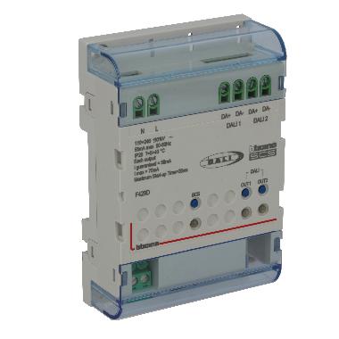 Dimmer DALI2 MyHome 4DIN product photo Photo 01 3XL