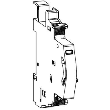 Btdin - contatto ausiliario 1NO/NC 0,5 mod product photo Photo 02 3XL