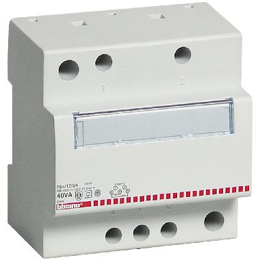 Btdin - trasformatore 230/12/24V SELV 40VA product photo Photo 02 3XL