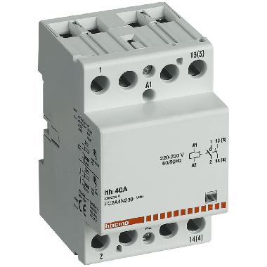 Btdin - contattore 4NO 400V 63A bob 24Vac product photo Photo 02 3XL