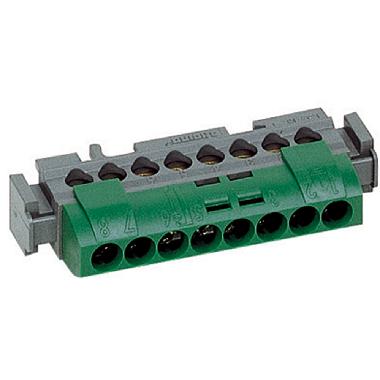 Btdin - morsettiera terra 8P centralini product photo Photo 02 3XL