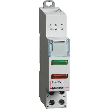 Btdin - doppia LED rossa+ verde 12/48V product photo Photo 02 3XL