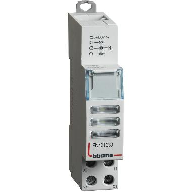 Btdin - tripla LED traspa. 230/400V AC product photo Photo 02 3XL