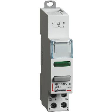 Btdin - PULSANTE 1NA+LED VERDE 110/400V product photo Photo 02 3XL