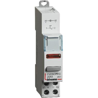 Btdin - PULSANTE 1NC+LED ROSSO 12/48V product photo Photo 02 3XL