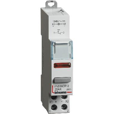 Btdin - INTER. 1NC +  LED ROSSA 12/48V product photo Photo 01 3XL