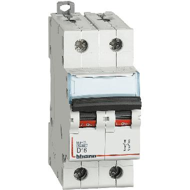 Btdin60 - magnetot 2P curva D 16A 6kA product photo Photo 02 3XL