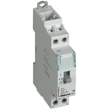 Btdin - contactor 1NO 25A b/230Vac silent product photo Photo 01 3XL